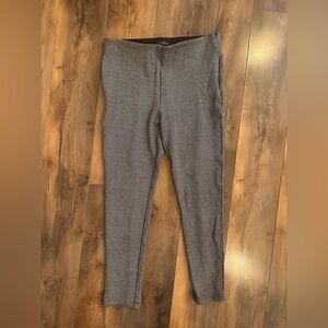 Ann Taylor Petite Skinny Ankle Pants – Size 8P – Textured Black & White